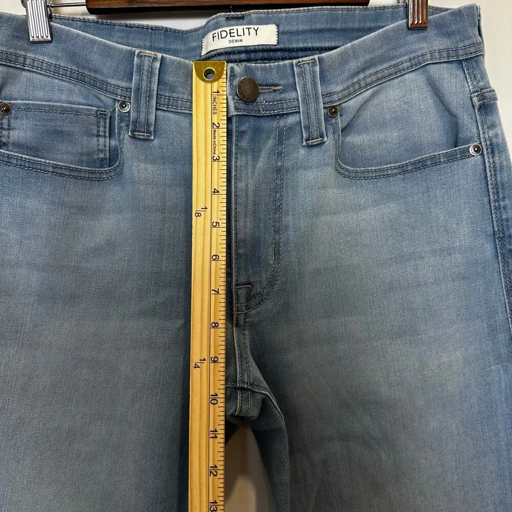 Fidelity‎ Denim Jimmy Coronado Vintage Slim Straight Jeans Size 32x31 Maverick